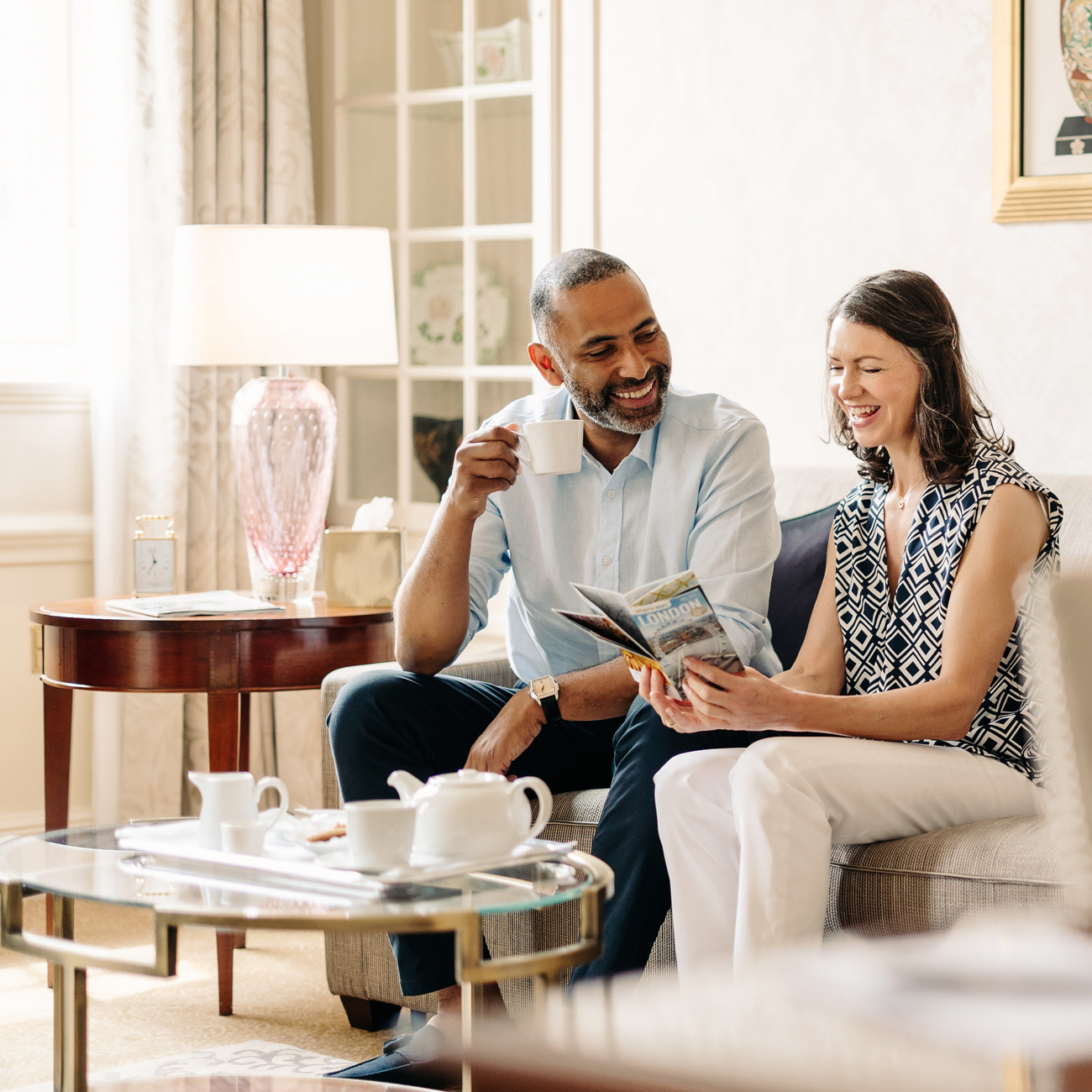 Couple Drinking Coffee