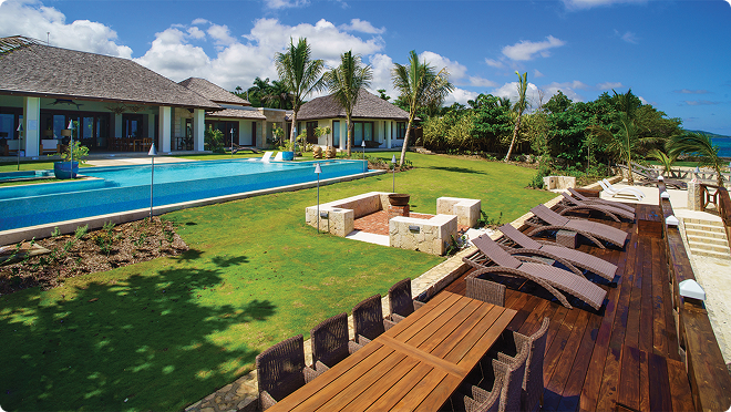 A pool at The Westin. St. John Resort Villas.